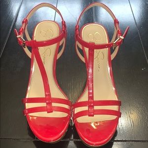 Jesica Simpson cute wedges